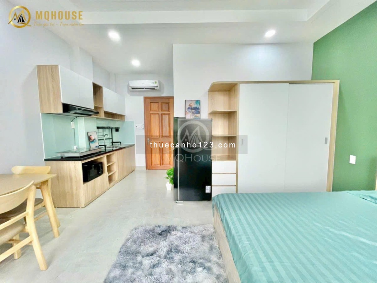 Hệ thống căn hộ 1PN Studio bang công cửa sổ gần Etown Cộng Hòa, Cầu vượt Hoàng Hoa Thám, Quận Tân Bì