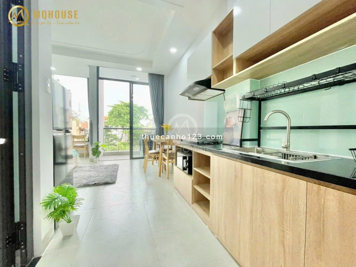 Hệ thống căn hộ 1PN Studio bang công cửa sổ gần Etown Cộng Hòa, Cầu vượt Hoàng Hoa Thám, Quận Tân Bì