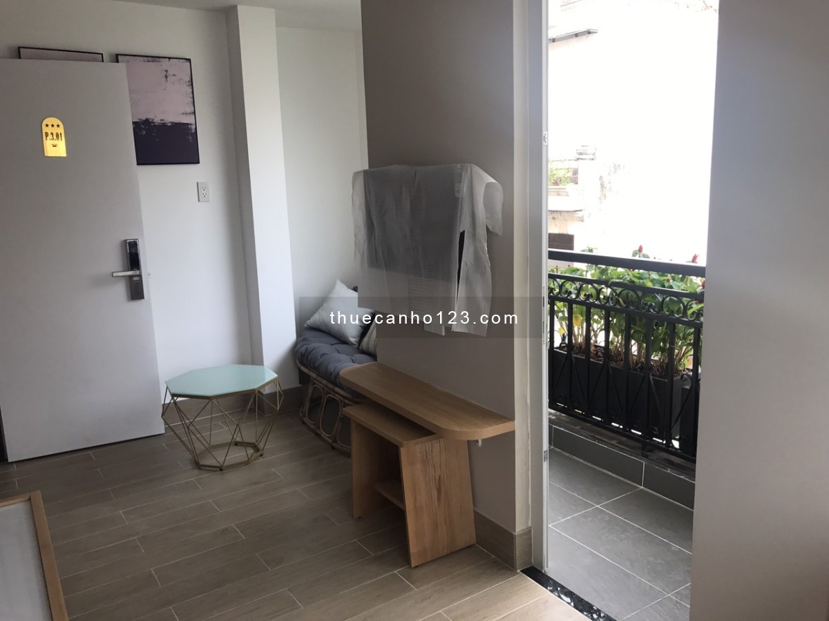 Cho thuê căn hộ Studio nội thất cực đẹp hẻm 904 Nguyễn Kiệm #7.5 Triệu (có thang máy, ban công)