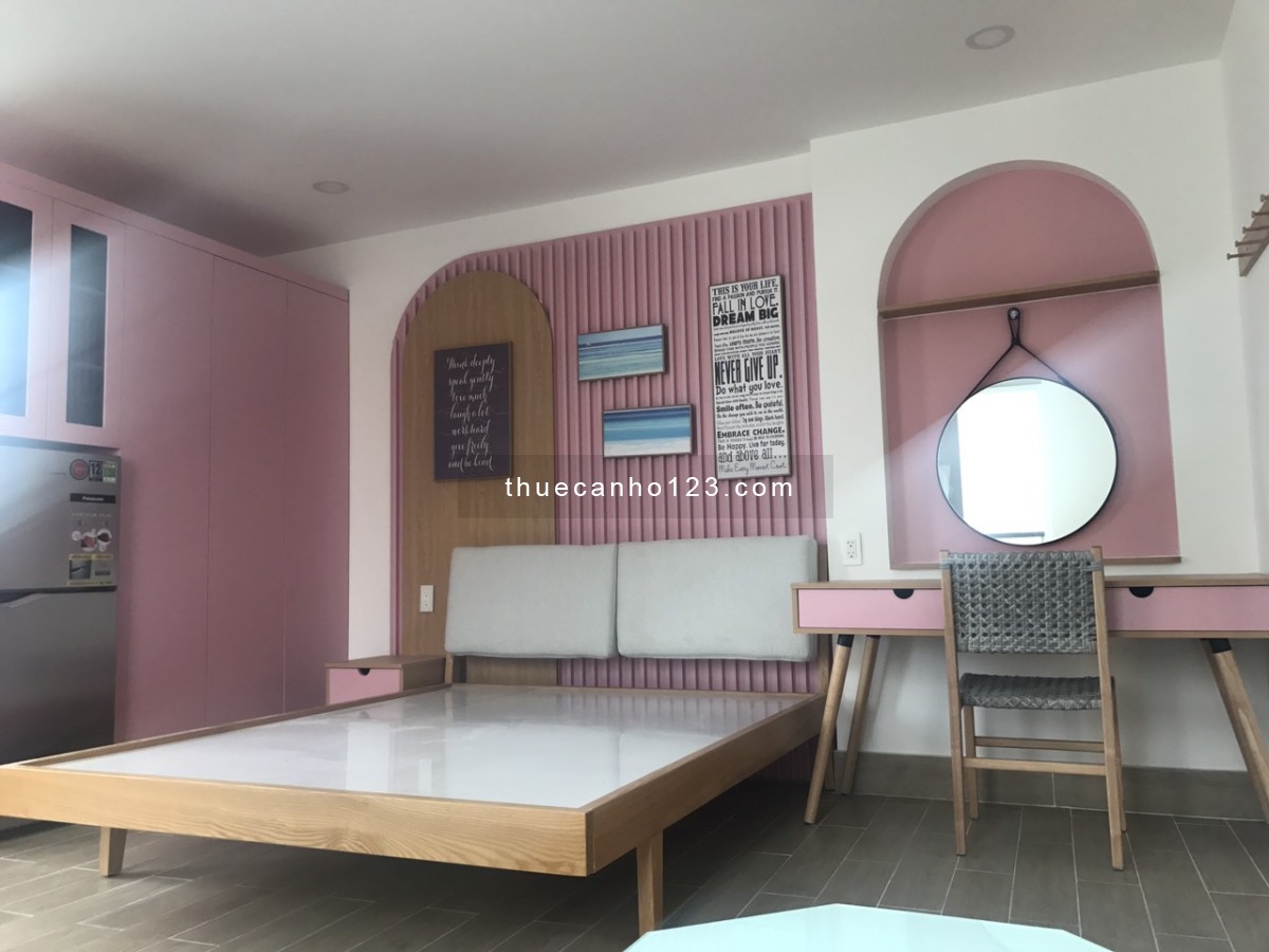 Cho thuê căn hộ Studio nội thất cực đẹp hẻm 904 Nguyễn Kiệm #7.5 Triệu (có thang máy, ban công)