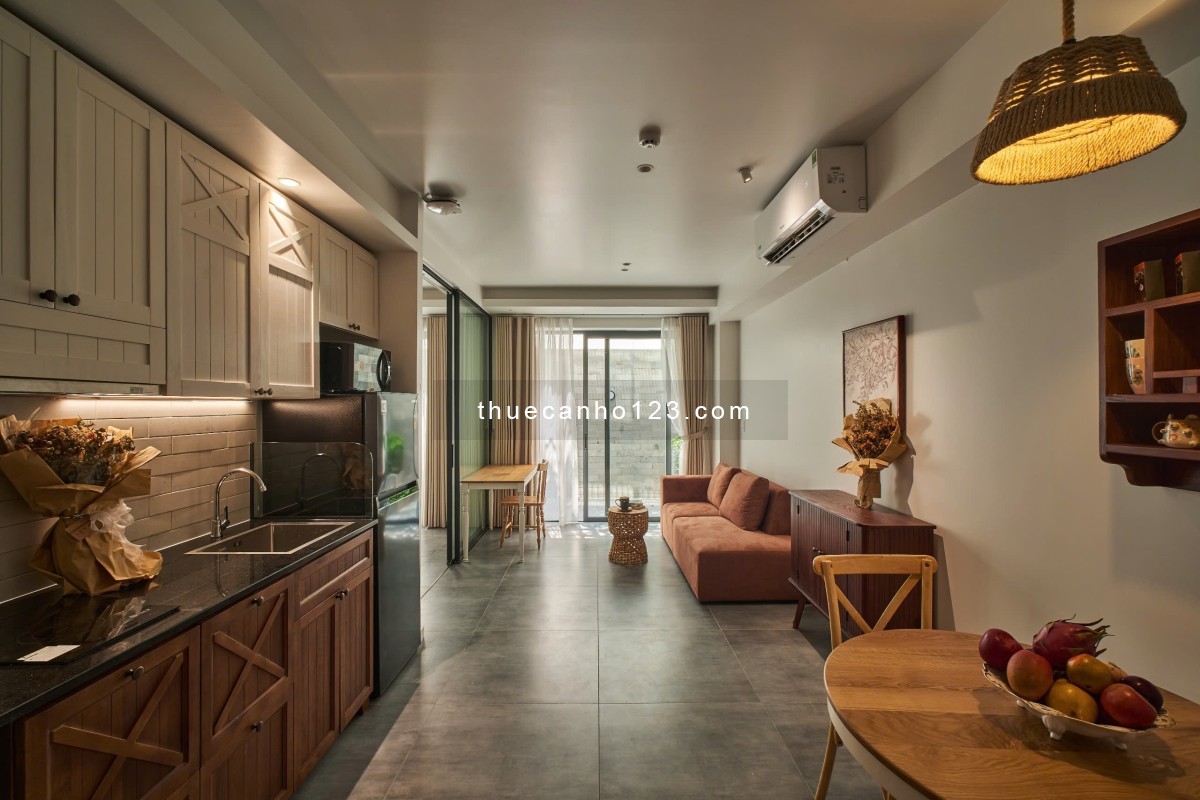 Khai trương Căn hộ 1PN Cao Cấp Tone gỗ trầm ấm Trung tâm Phú Nhuận