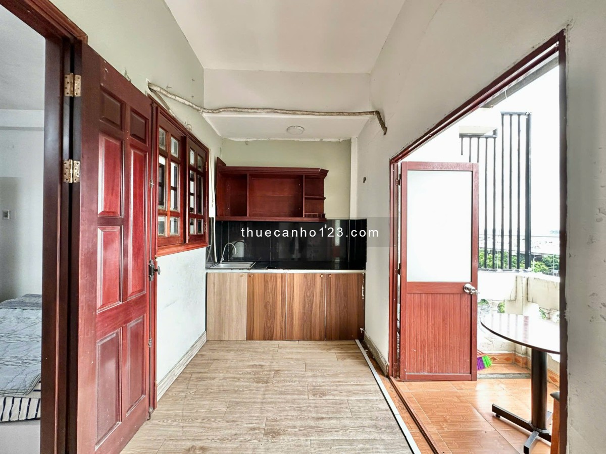 Trống căn 1PN, ban công, full nội thất – Ngay cầu Sài Gòn, An Khánh, Quận 2