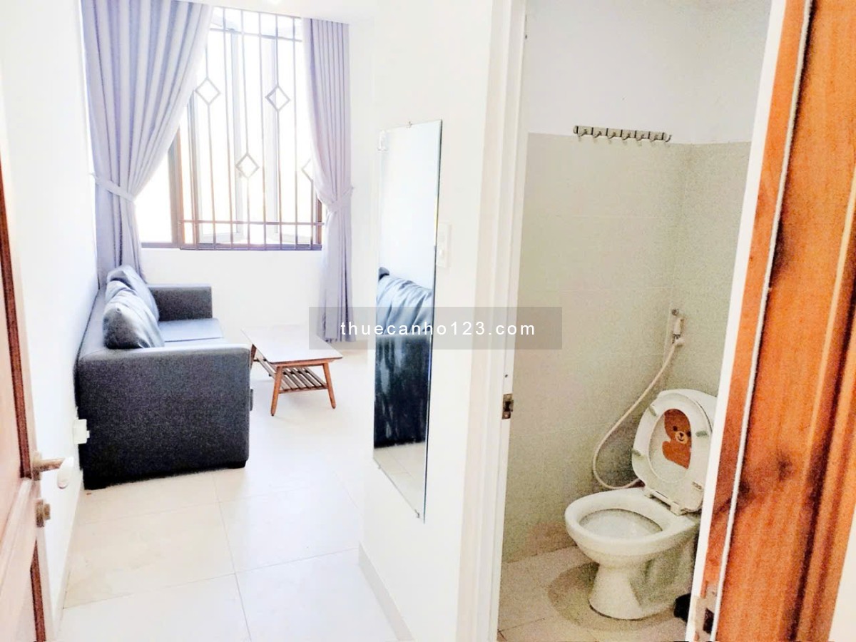 Chính chủ cho thuê căn hộ 1PN giá rẻ, đầy đủ nội thất, an ninh 24/7, gần Global City