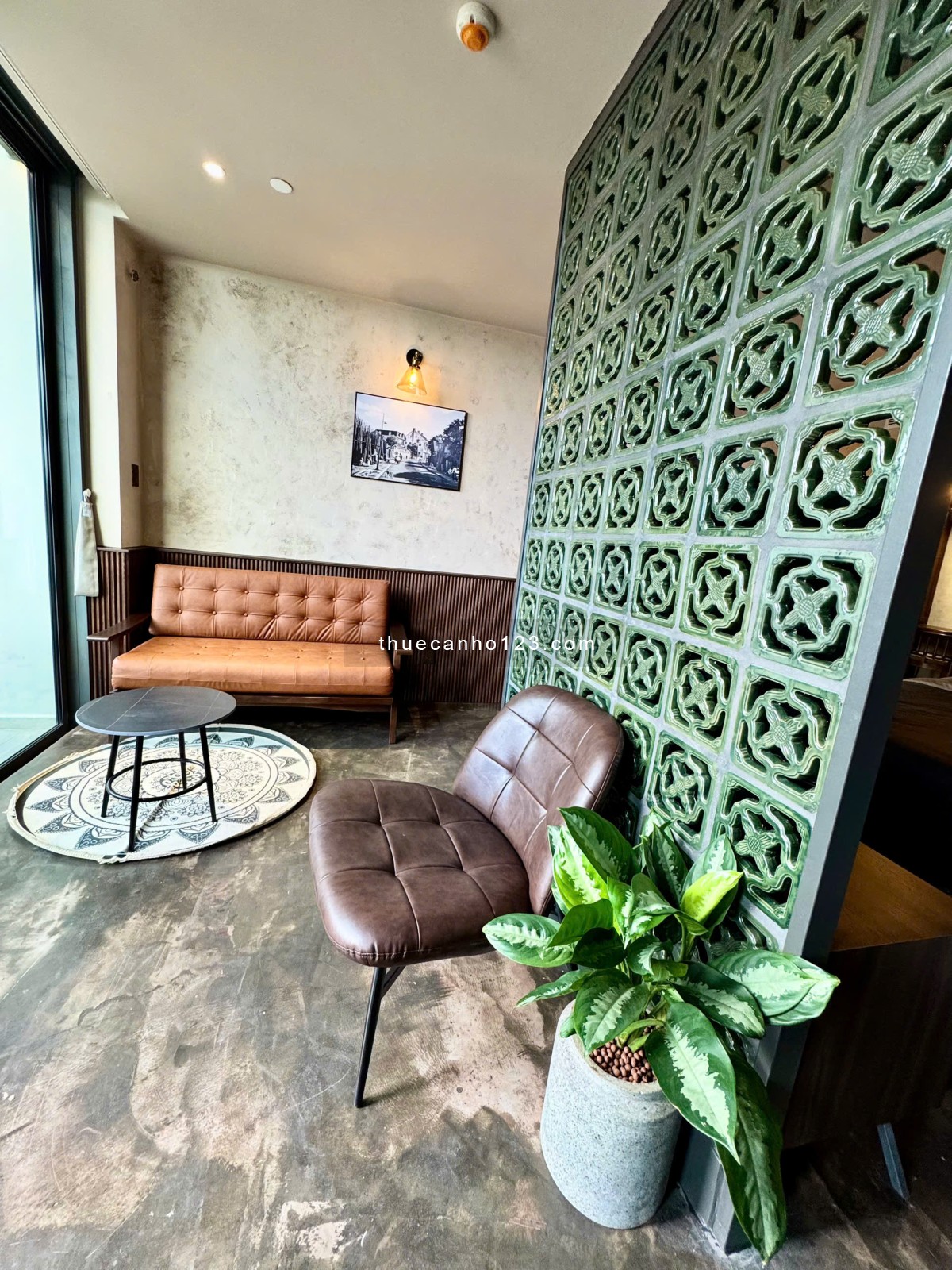 The Opera cho thuê duplex 2 căn thông, tầng cao view trực diện sông, nội thất thiết kế