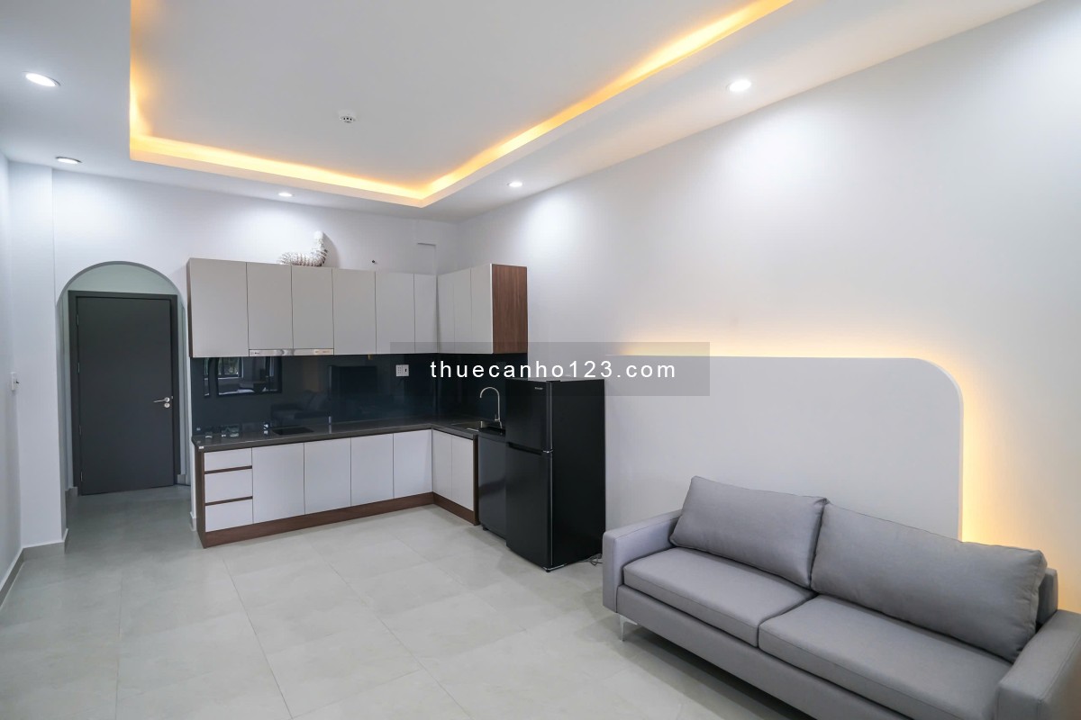 Cho thuê căn hộ cao cấp quận 1, 1PN 65m2, Ban công, view Công viên, Lê Văn Tám, Gần Hồ Con Rùa