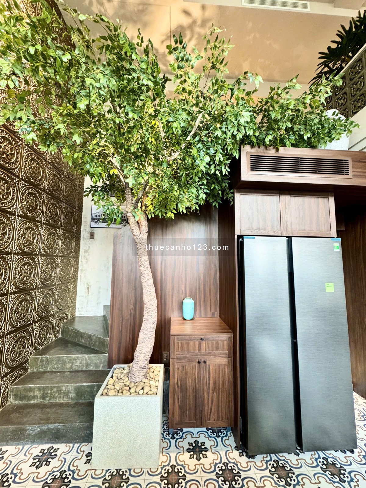 The Opera cho thuê duplex 2 căn thông, tầng cao view trực diện sông, nội thất thiết kế