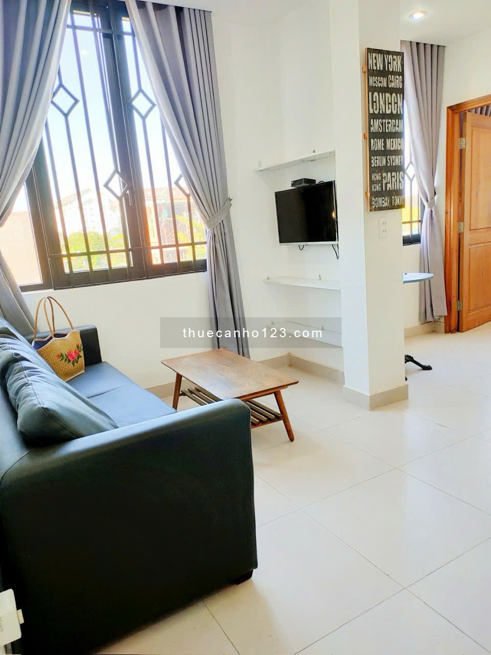 Chính chủ cho thuê căn hộ 1PN giá rẻ, đầy đủ nội thất, an ninh 24/7, gần Global City