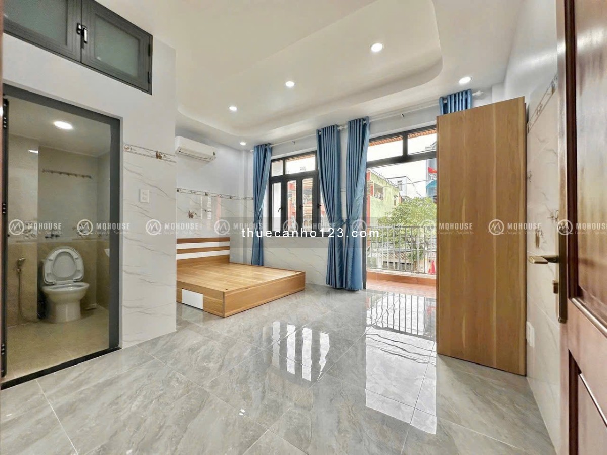 Cho thuê căn Studio ban công full nội thất ngay Etown Cộng Hòa chỉ 5tr5