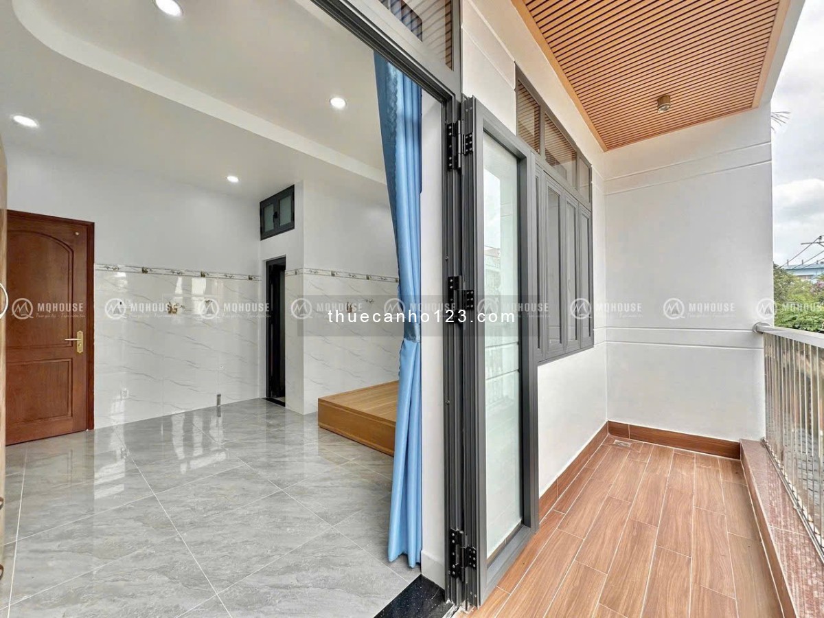 Cho thuê căn Studio ban công full nội thất ngay Etown Cộng Hòa chỉ 5tr5