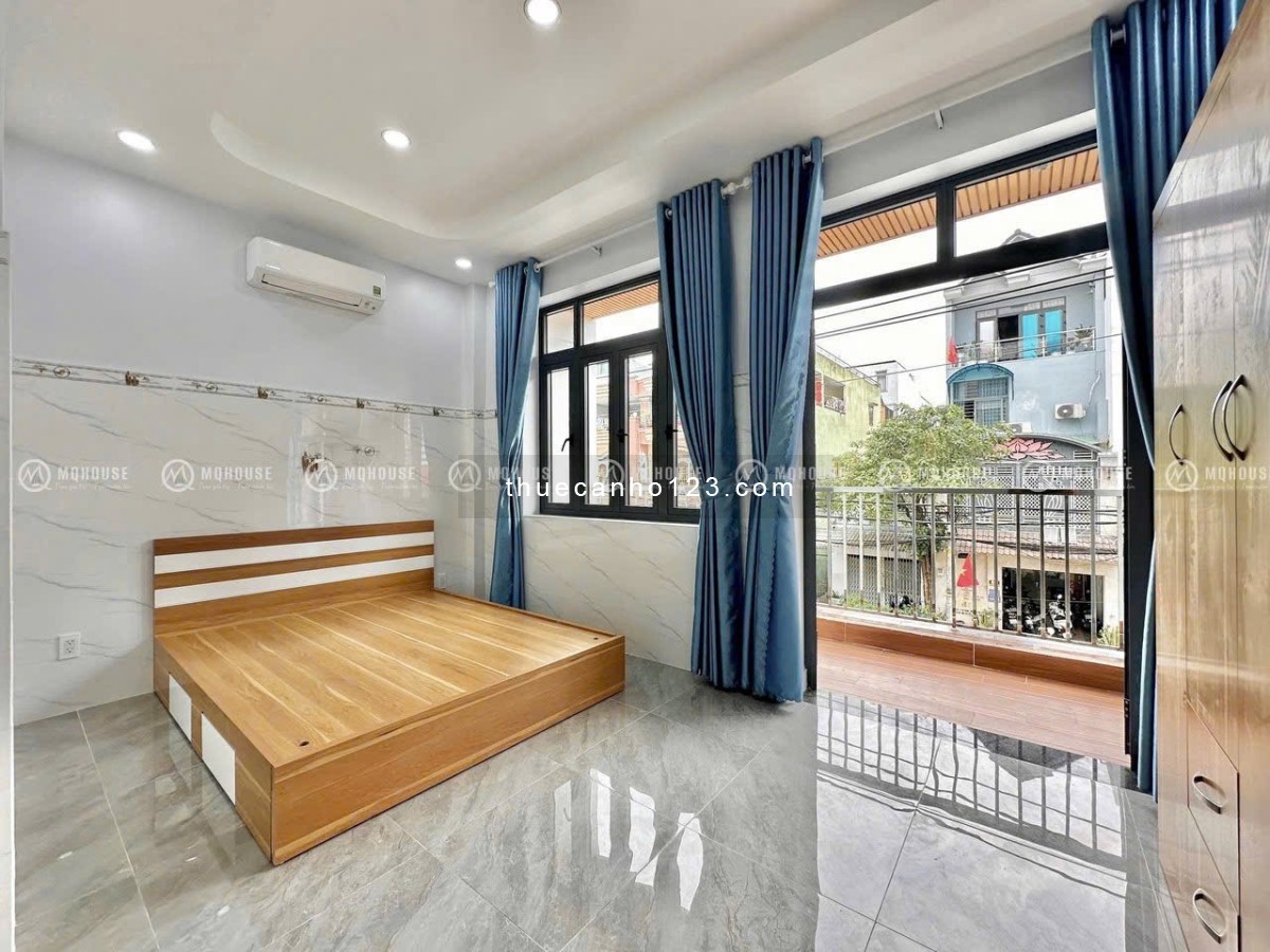 Cho thuê căn Studio ban công full nội thất ngay Etown Cộng Hòa chỉ 5tr5
