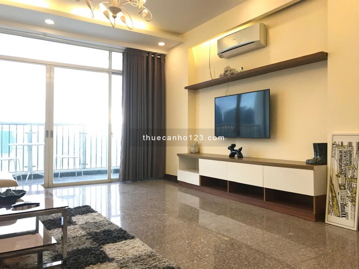 Thuê CH Hoàng Anh River View Q2 (137m, 3pn,giá 19 tr/th ) Lầu cao, View thoáng, ban công lớn đón gió
