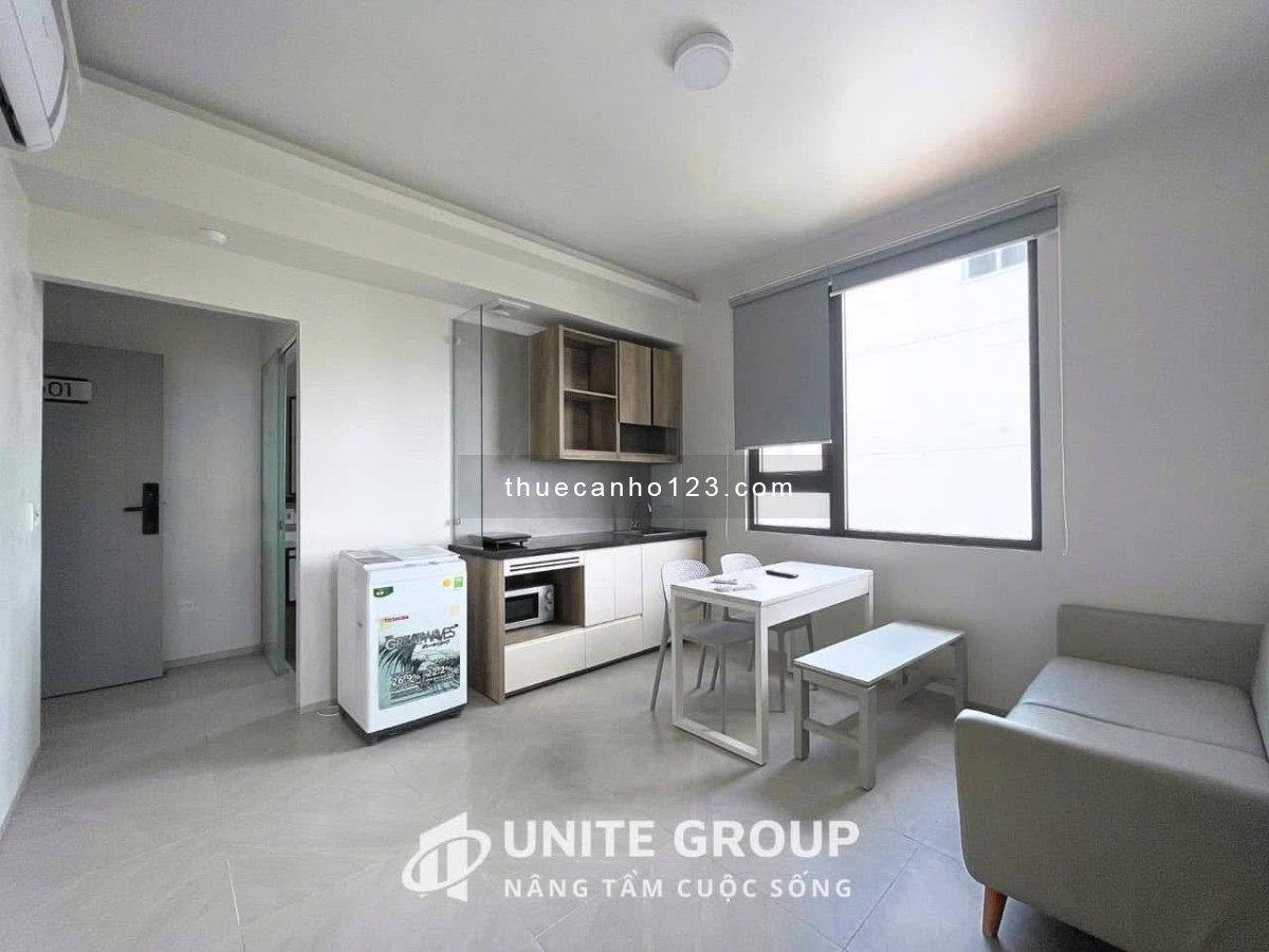 Cho Thuê Căn Hộ Cao Cấp Quận 7 - 1PN/Ban Công Trung Tâm Quận 7 - Cách Lotte, Vivo 100m