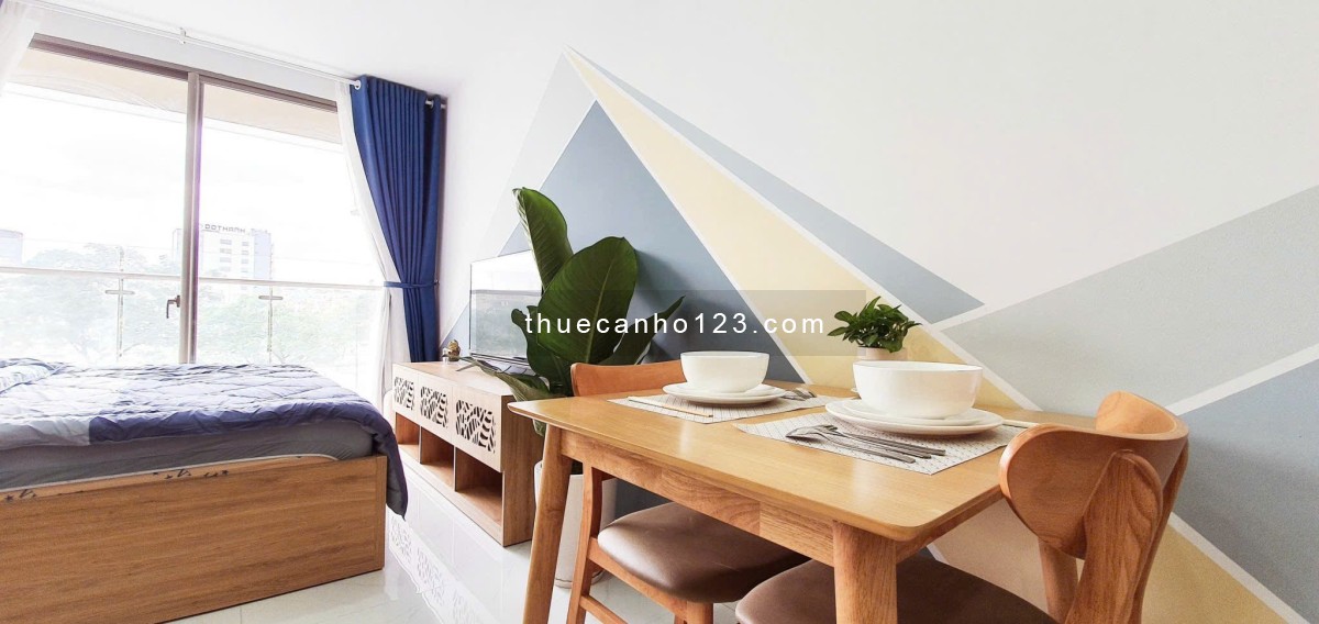 Cho Thuê Căn Hộ Studio Millennium Quận 4 với nội thất được thiết xinh iu