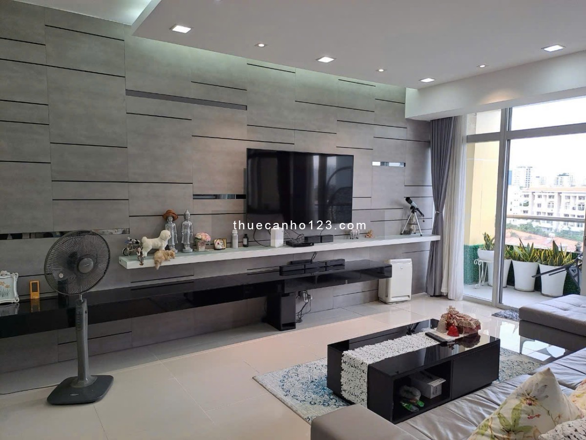 Cho thuê căn hộ Garden Court 1, Phú Mỹ Hưng, quận 7, dt 145m2, 3PN giá 45 triệu/tháng