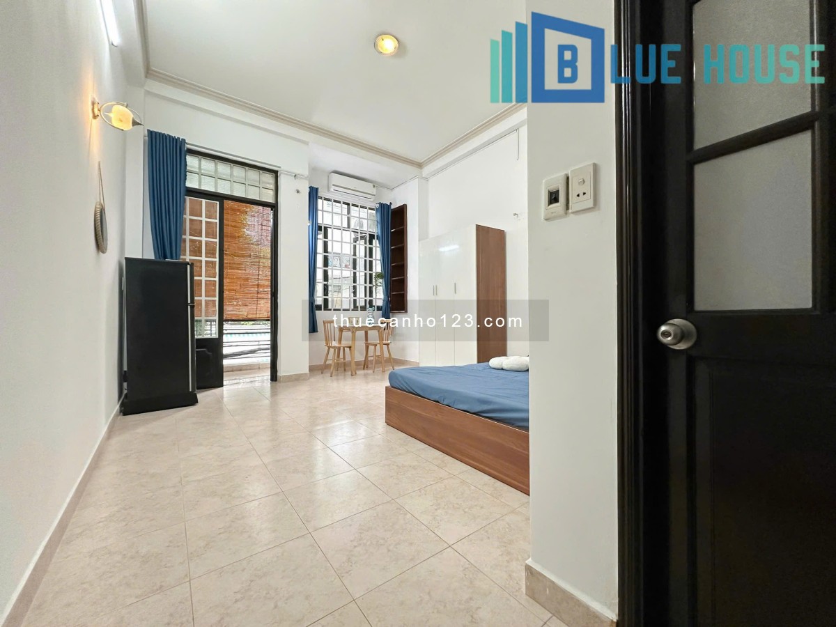 Căn hộ studio có cửa sổ trời, đầy đủ nội thất, quận Tân Bình, gần nhà ga T3 - Etown Cộng Hòa - Lotte