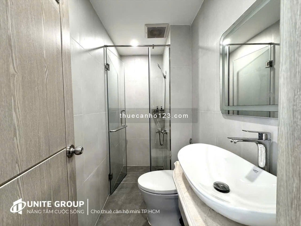 Căn hộ 1PN ban công/ cửa sổ có máy giặt riêng - Thang máy gần chợ Phạm Văn Hai tọa lạc quận Tân Bình