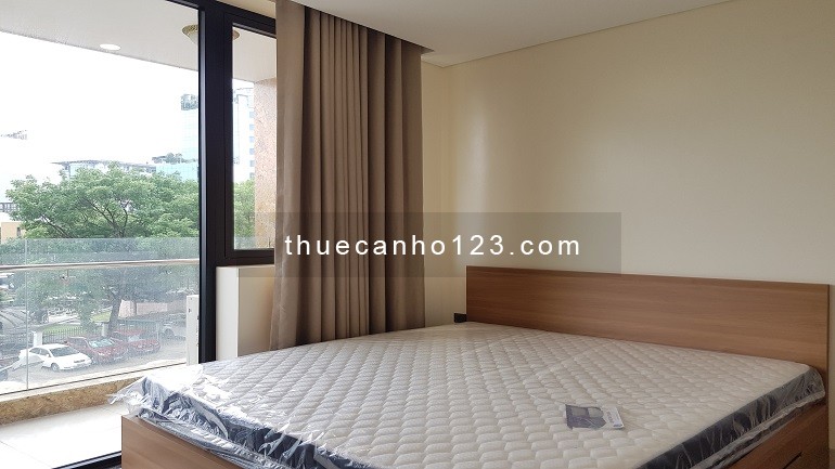 Cho thuê căn hộ dịch vụ 100m2, 3PN, mới tinh tại Đội Cấn, Ba Đình