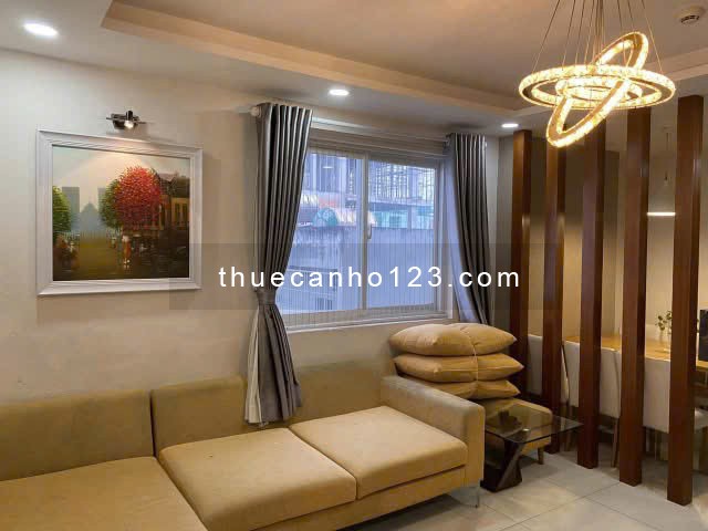 Chung cư Screc , P12, Q3, CĂN GÓC , 2p, 2wc, 85m2, giá 13tr/tháng