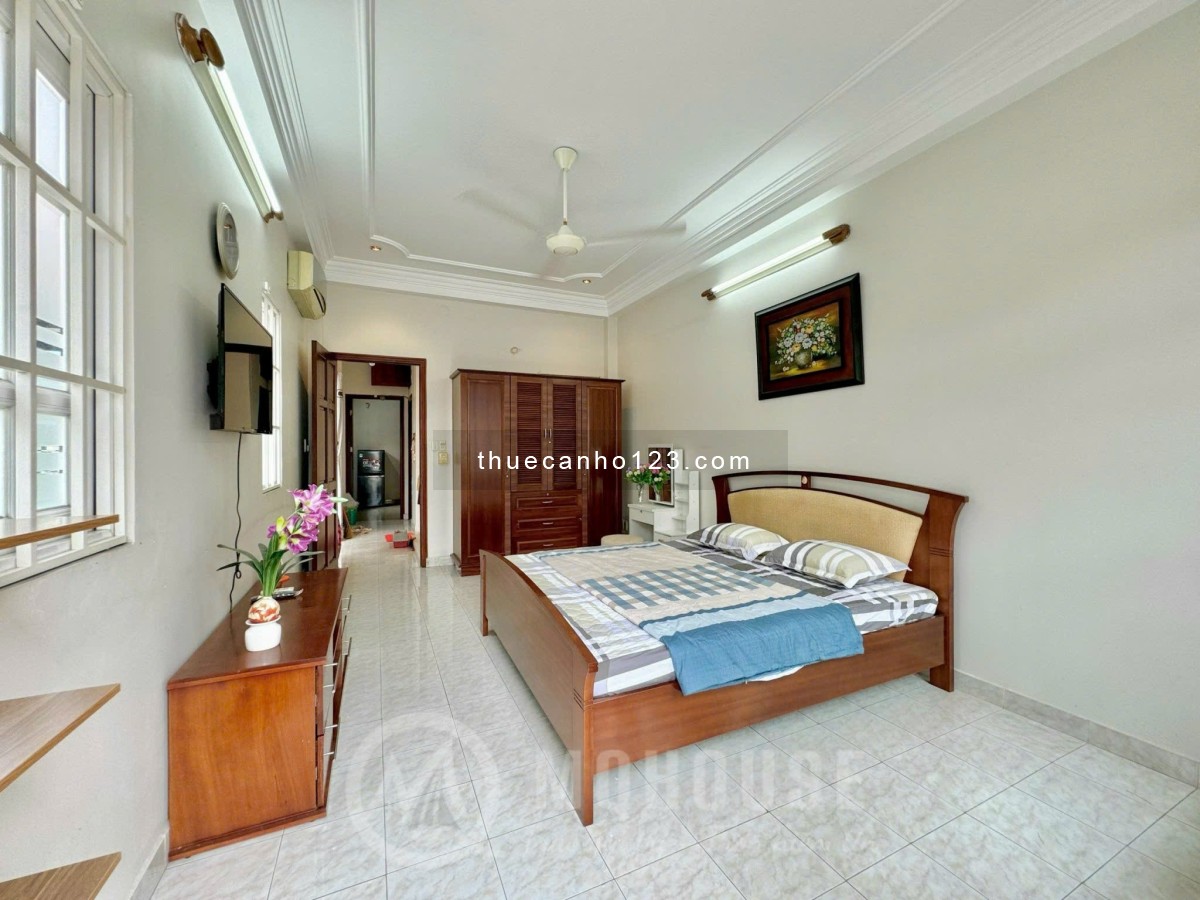 Cho thuê căn hộ 80m² Tân Bình, gần chợ Phạm Văn Hai, công viên Hoàng Văn Thụ, vòng xoay Lăng Cha Cả