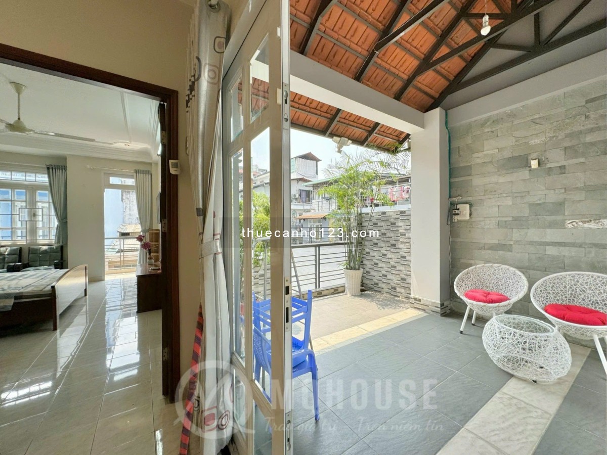 Cho thuê căn hộ 80m² Tân Bình, gần chợ Phạm Văn Hai, công viên Hoàng Văn Thụ, vòng xoay Lăng Cha Cả