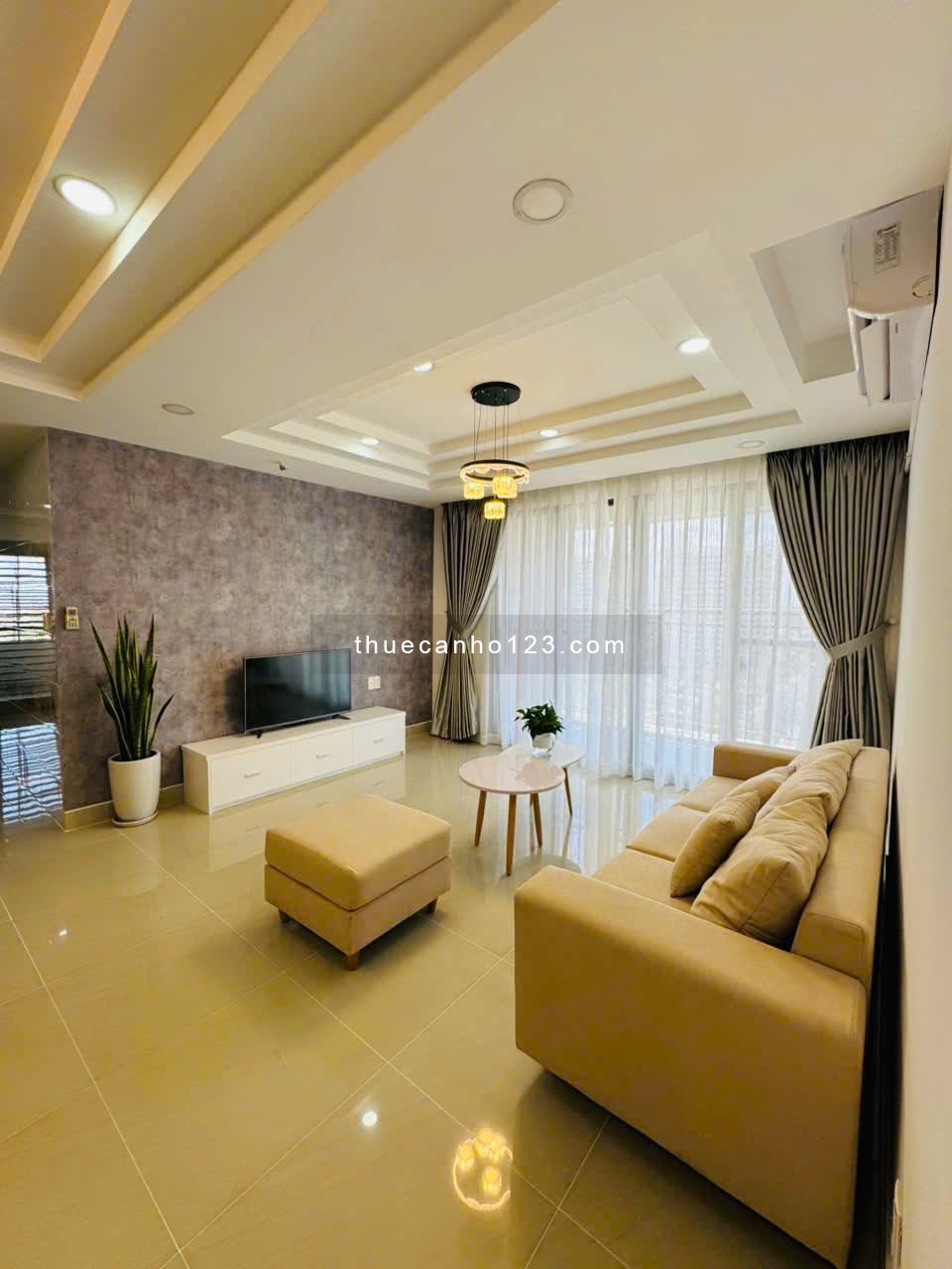 Cho thuê CH Nam Phúc - Le Jardin, PMH Q7 có 3PN, 2WC, 110m2, 32 triệu nhà như hình view thoáng mát