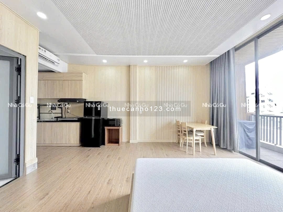 Cho Thuê Các Căn Hộ Studio, Gác,1 Phòng Ngủ, 2 Phòng Ngủ Full Nội Thất Giá Rẻ Gần Các Quận Trung Tâm