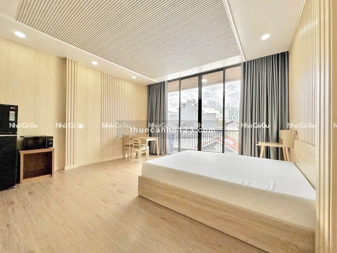 Cho Thuê Các Căn Hộ Studio, Gác,1 Phòng Ngủ, 2 Phòng Ngủ Full Nội Thất Giá Rẻ Gần Các Quận Trung Tâm