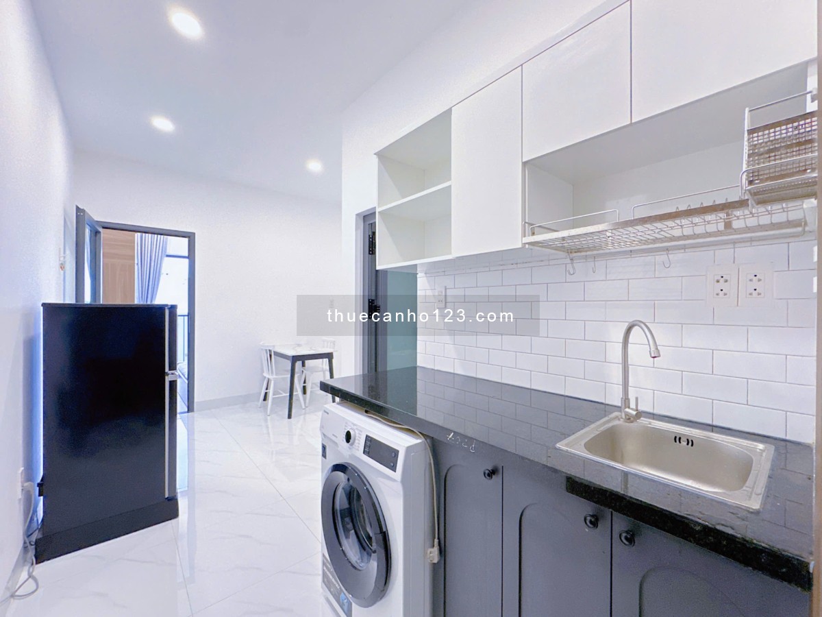 Căn Hộ Mini 1 Phòng Ngủ, Thang Máy, Ban Công, Đầy Đủ Nội Thất, Gần Trung Tâm Q1,3,10