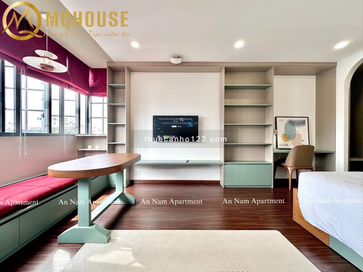 Cho thuê căn hộ Quận 3 – Đầy đủ nội thất, thang máy, gần công viên lê văn tám giáp Quận 1