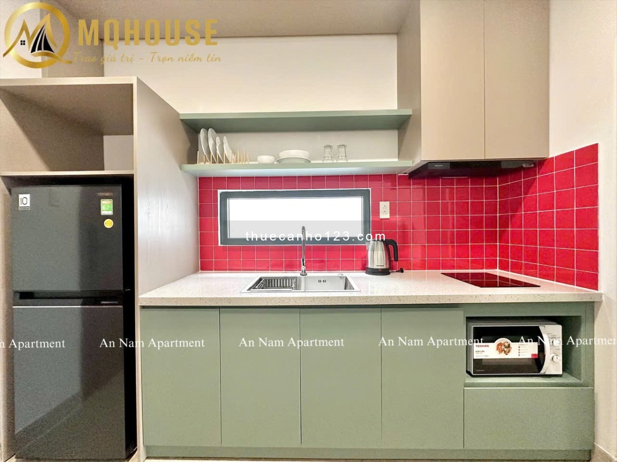 Cho thuê căn hộ Quận 3 – Đầy đủ nội thất, thang máy, gần công viên lê văn tám giáp Quận 1