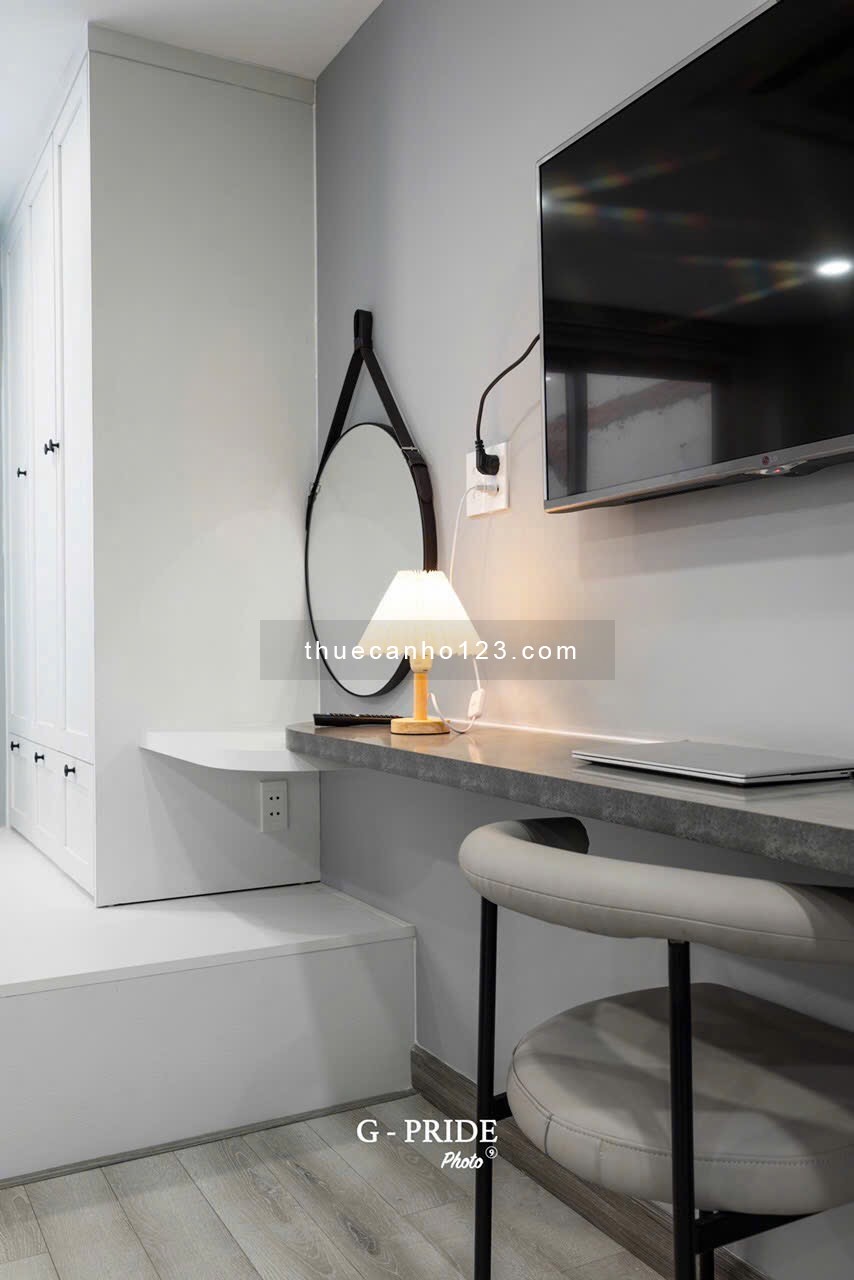 Căn hộ cho thuê tại Trung Tâm Quận 1,3,10 - Đầy đủ nội thất, thang máy, máy giặt riêng