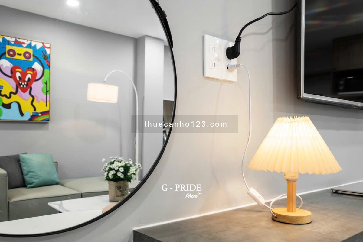 Căn hộ cho thuê tại Trung Tâm Quận 1,3,10 - Đầy đủ nội thất, thang máy, máy giặt riêng