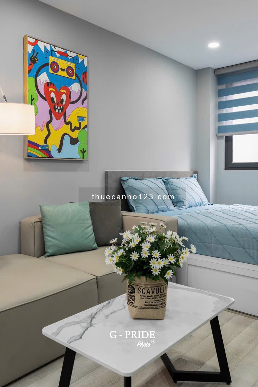 Căn hộ cho thuê tại Trung Tâm Quận 1,3,10 - Đầy đủ nội thất, thang máy, máy giặt riêng