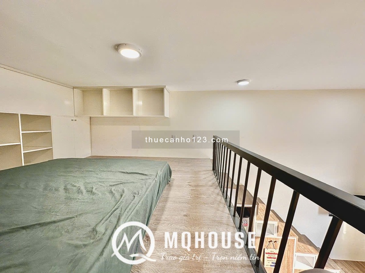 Cho thuê căn hộ studio dạng duplex – có thang máy, ban công – full nội thất cao cấp Q3,10,1