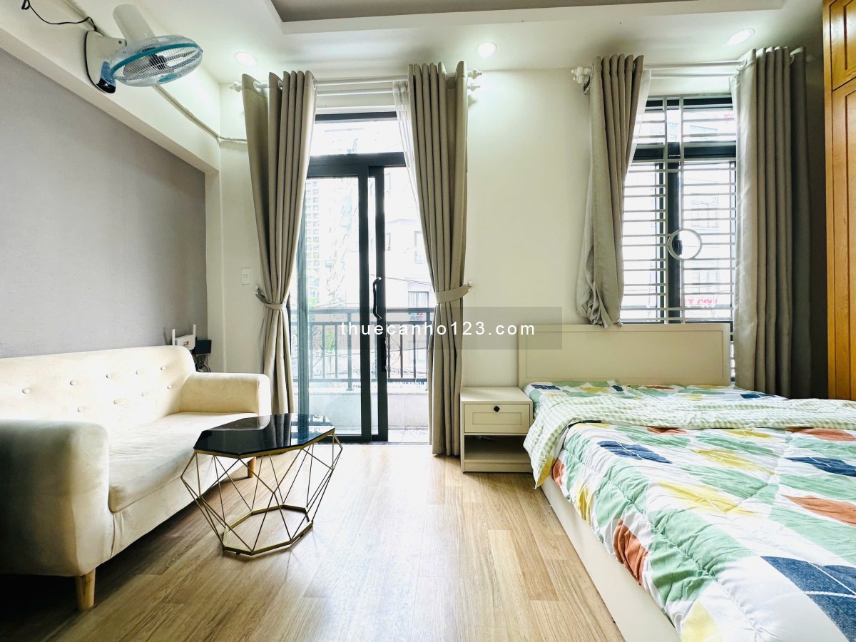 Căn Hộ studio Có Ban Công, Full Nội Thất, Gần Sân Bay Tân Sơn Nhất