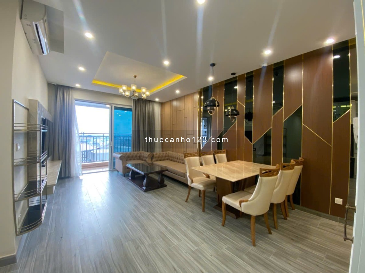 Cho thuê căn 3PN-2WC-105m2 chung cư Golden Mansion full nội thất cao cấp giá 25tr/th. LH 0932192028