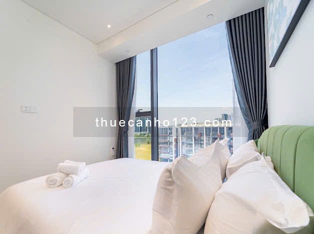 The Opera cho thuê 2PN đầy đủ nội thất - Tầng cao, view sông Sài Gòn và cầu Ba Son siêu đẹp