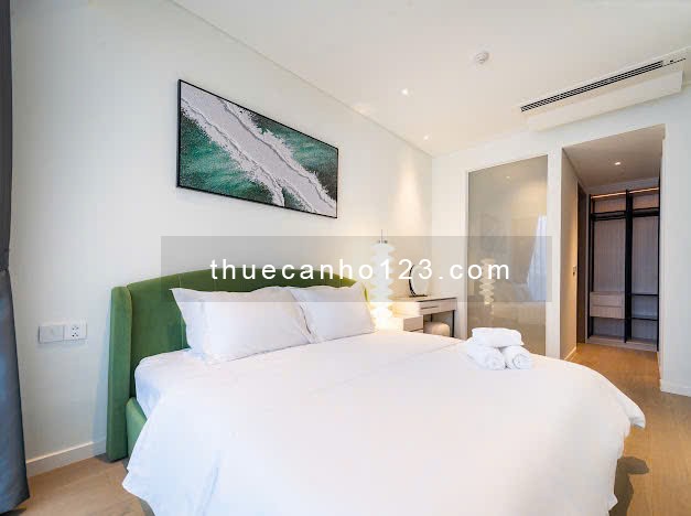 The Opera cho thuê 2PN đầy đủ nội thất - Tầng cao, view sông Sài Gòn và cầu Ba Son siêu đẹp