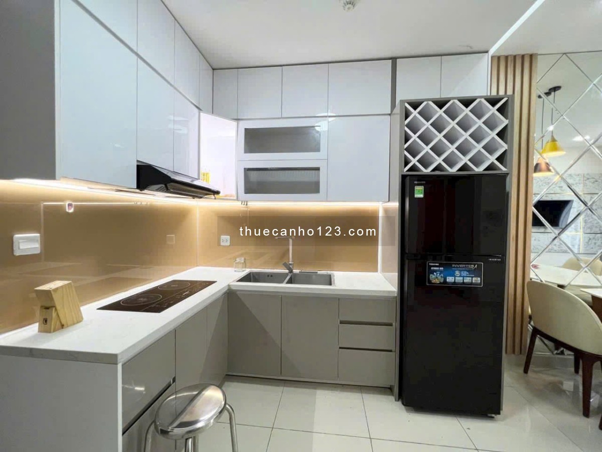 Cho thuê chung cư M-One Gia Định, Nguyễn Bỉnh Khiêm, GV: 75m2, 2p ngủ, NT 14tr/th