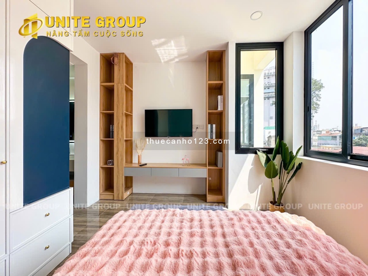Căn hộ dịch vụ 1PN full nội thất gần sân bay, coopmart, CGV – Đường Hoàng Việt, Tân Bình