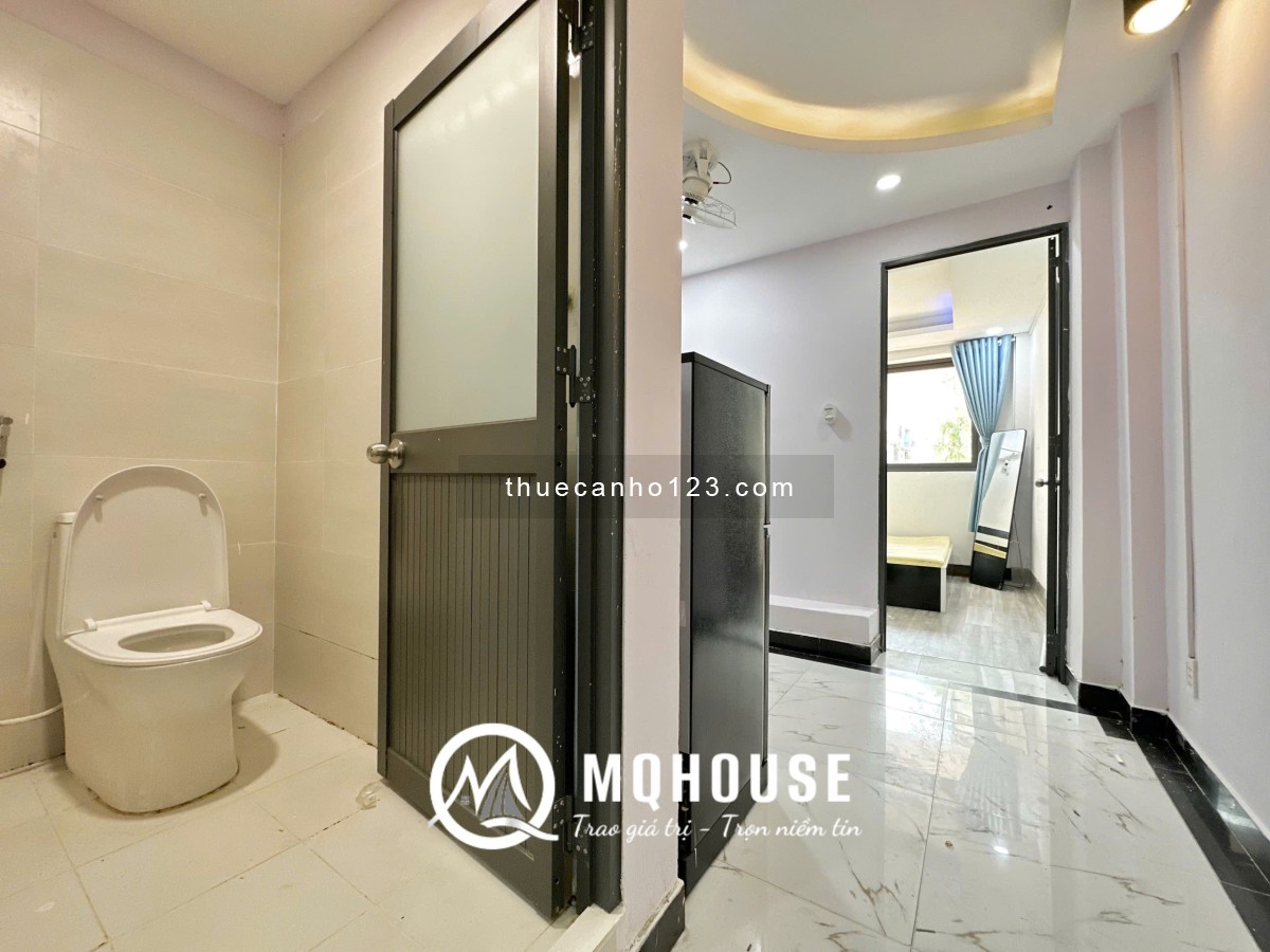 Cho thuê Căn hộ 1PN tách bếp, gần Go Miền Đông, ĐH Huflit, cửa sổ Lớn