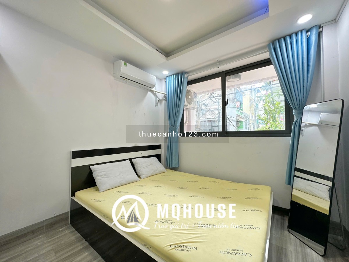 Cho thuê Căn hộ 1PN tách bếp, gần Go Miền Đông, ĐH Huflit, cửa sổ Lớn