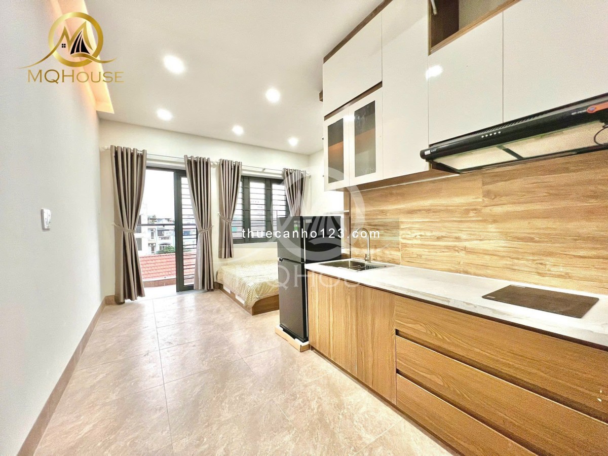 1/6 trống sẵn căn hộ 1PN – 35m² xịn xò, full nội thất 100%️ Ban công rộng thoáng mát