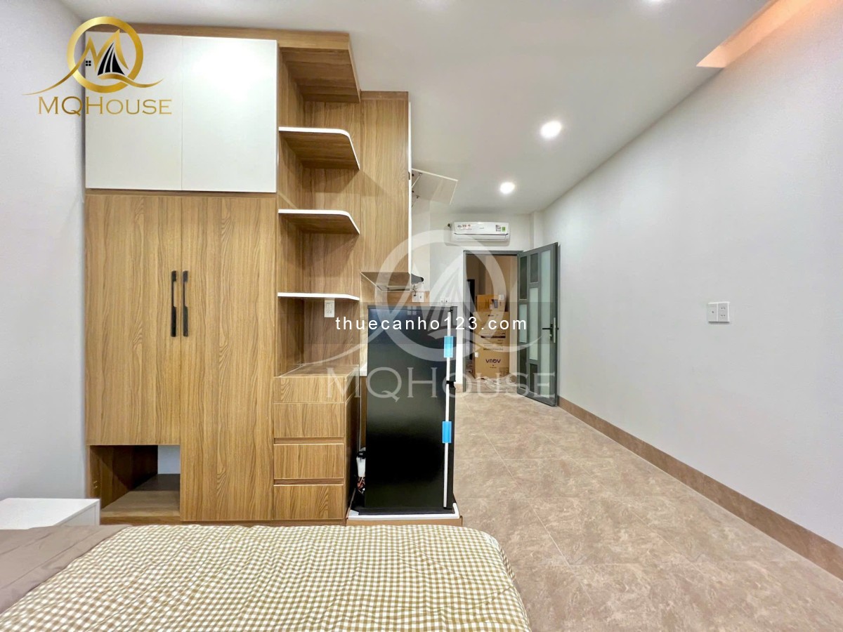 1/6 trống sẵn căn hộ 1PN – 35m² xịn xò, full nội thất 100%️ Ban công rộng thoáng mát