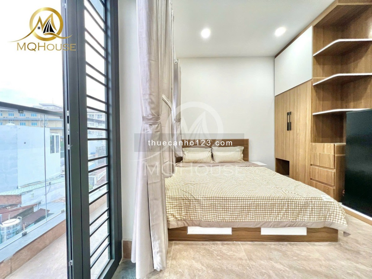 1/6 trống sẵn căn hộ 1PN – 35m² xịn xò, full nội thất 100%️ Ban công rộng thoáng mát