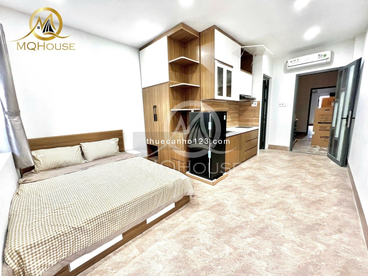 1/6 trống sẵn căn hộ 1PN – 35m² xịn xò, full nội thất 100%️ Ban công rộng thoáng mát