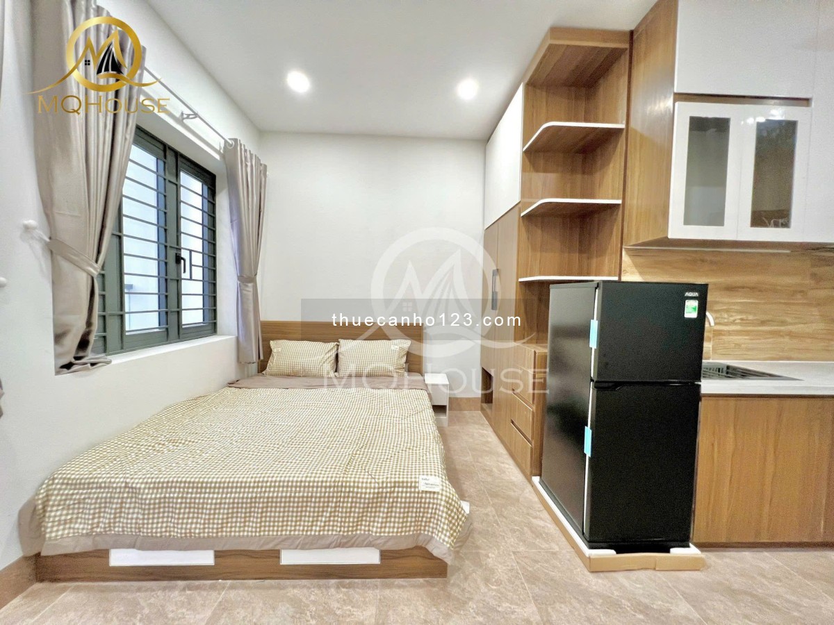 1/6 trống sẵn căn hộ 1PN – 35m² xịn xò, full nội thất 100%️ Ban công rộng thoáng mát