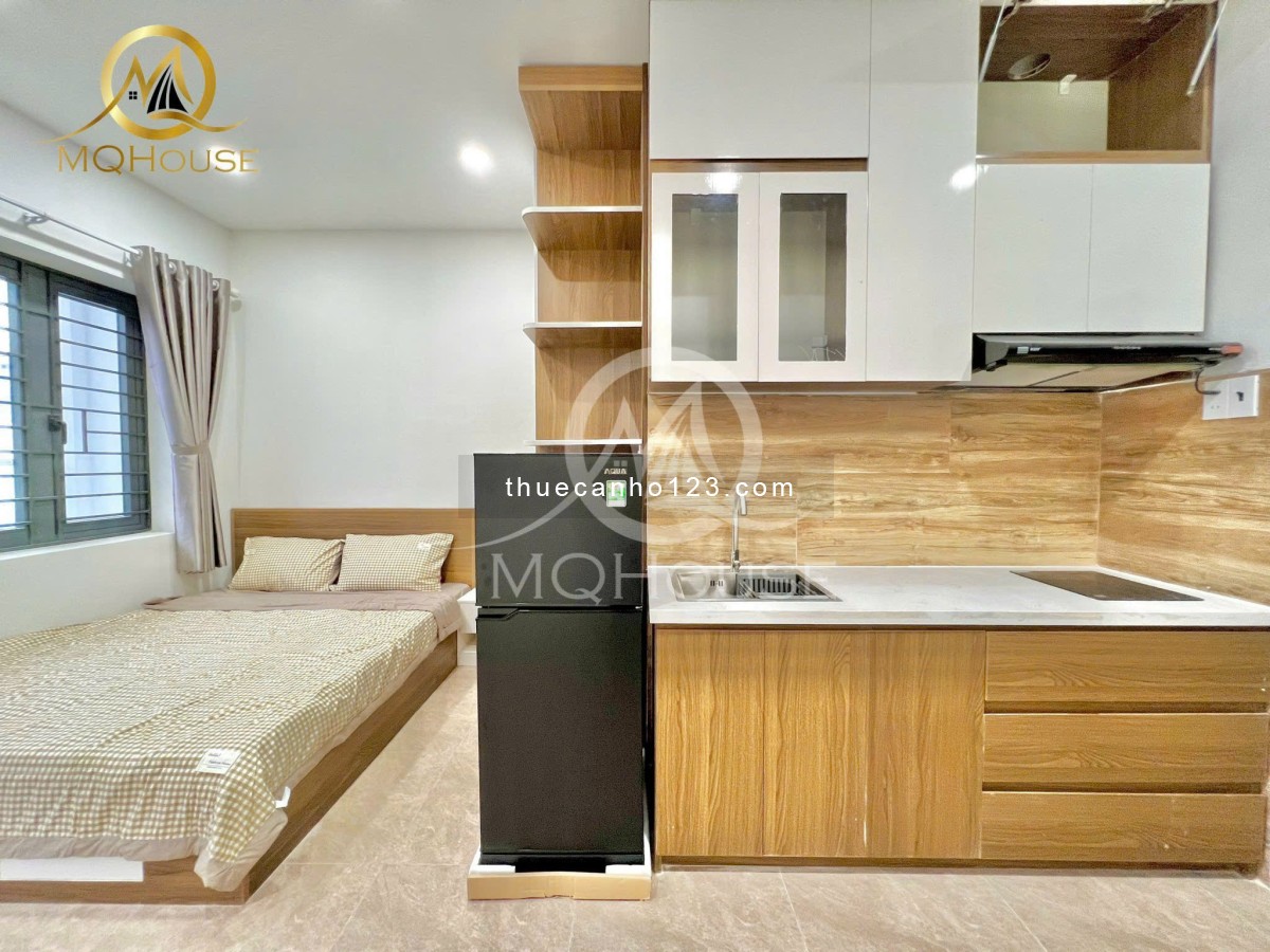 1/6 trống sẵn căn hộ 1PN – 35m² xịn xò, full nội thất 100%️ Ban công rộng thoáng mát