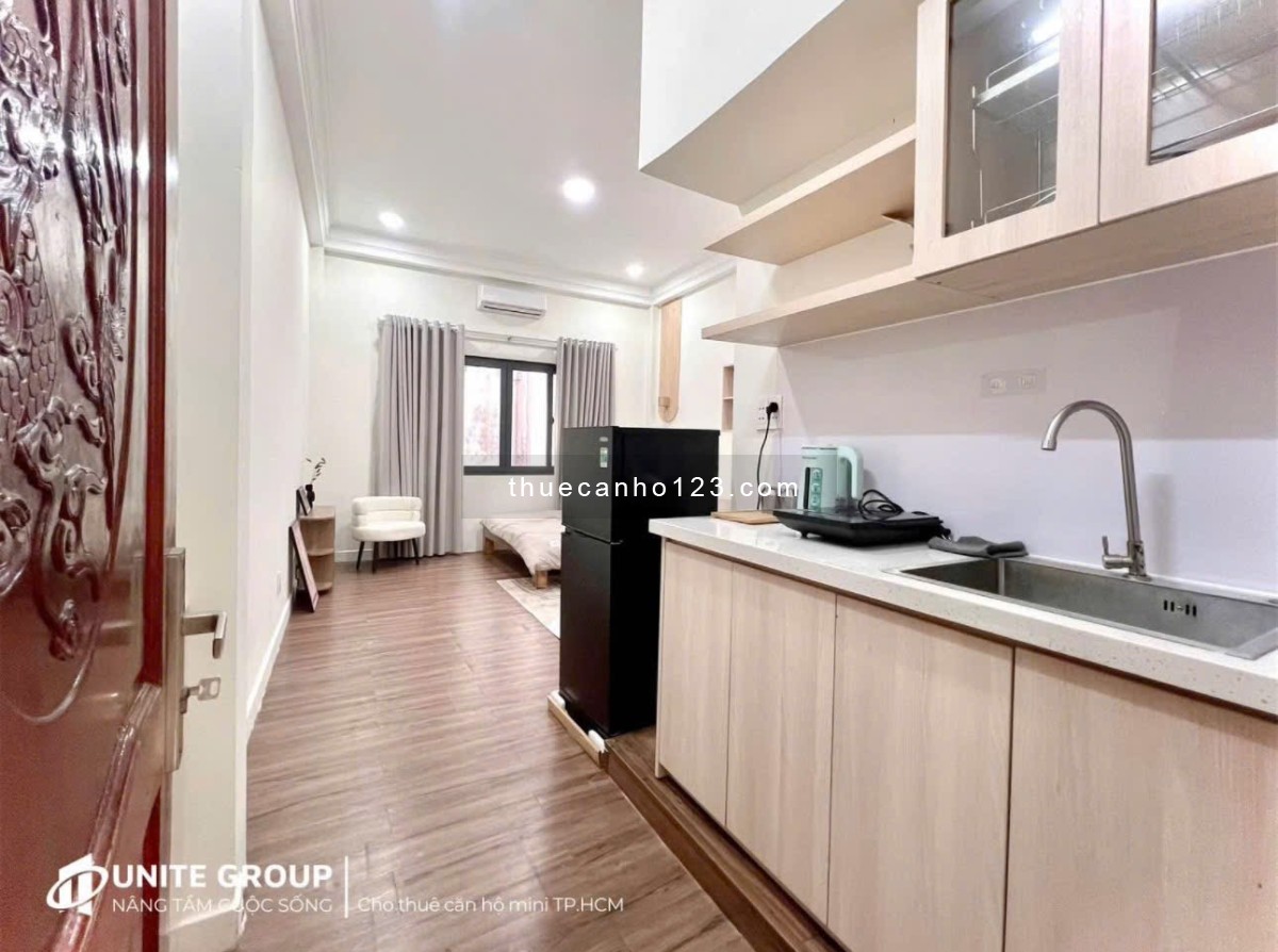Cho thuê studio mới – Cửa sổ thoáng – Gần Công viên Lê Văn Tám, Nhà thờ Đức Bà, Dinh Độc Lập, Quận 1