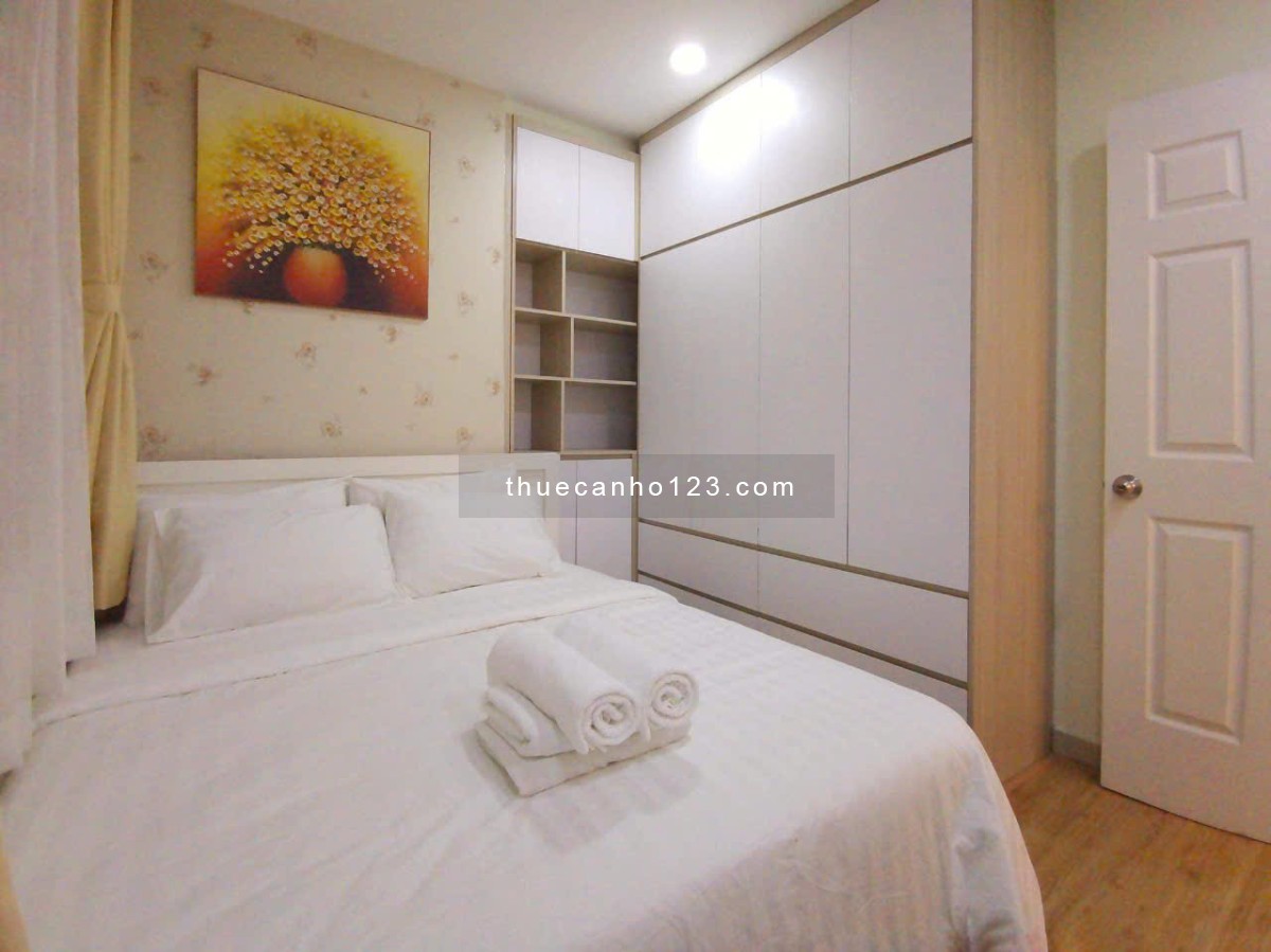 Cho thuê 5 căn hộ Đạt Gia, 2PN 2WC, giá 6.5 triệu - full nội thất 7.5tr - giao nhà liền